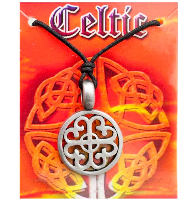 Pendentif Croix Celtique Bretonne En Étain - Fabriqué En France Par Les Étains De Jumilhac