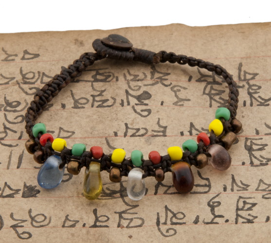 Bracelet Brésilien D'amitié - Fil De Coton Tressé, Couleurs Rasta Jamaïque, Unisexe
