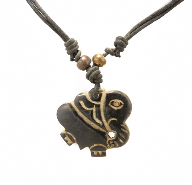 Collier éléphant tibétain - France