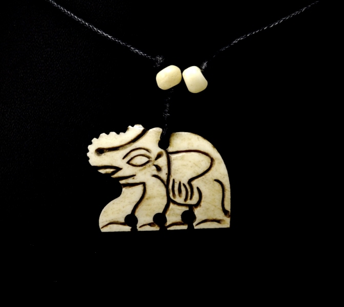 Collier Tribal En Corne De Yack Du Népal - Pendentif Ethnique, Unisexe