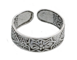 Bague D'orteil En Argent Sterling 925 - Taille Ajustable, Modèle 7, Bijou Pied Discret Et élégant